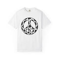 Cow Pattern Peace Symbol Shirt Cowgirl Boho Gift Women product image 1