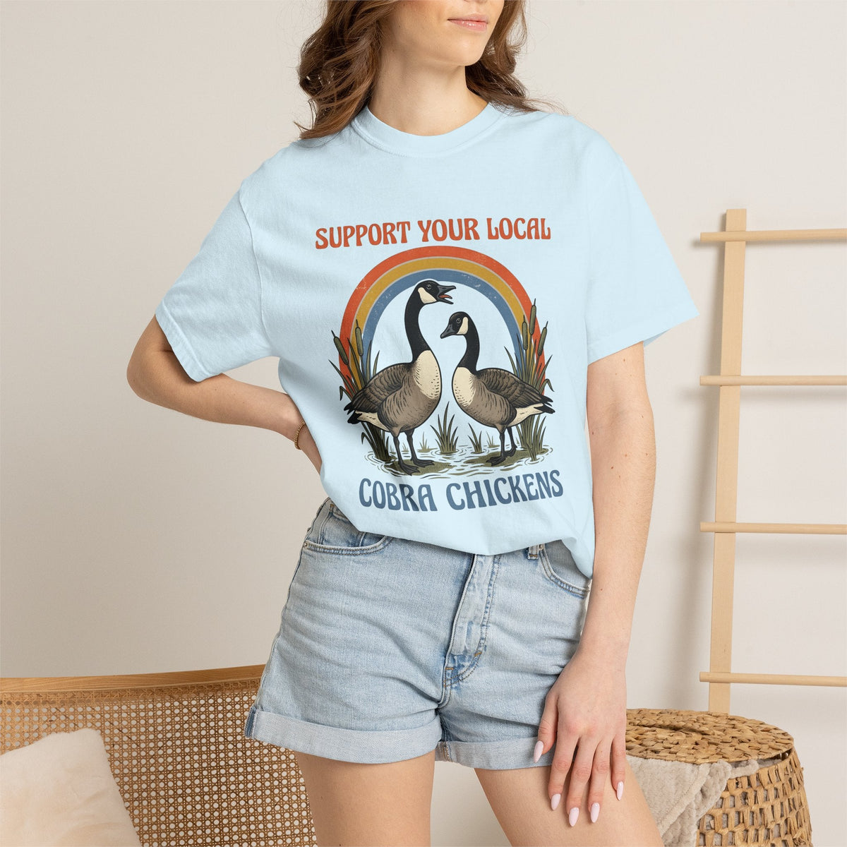 Canada Goose Retro T-Shirt – Funny Wildlife Bird Humor product image 9