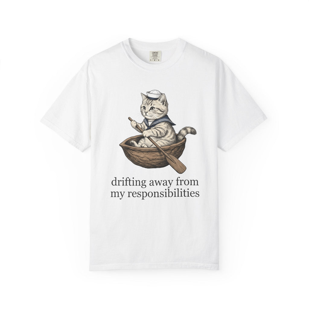Pirate Cat Shirt Joke Gift Women Classic Tee Swashbuckler product image 1