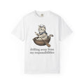 Pirate Cat Shirt Joke Gift Women Classic Tee Swashbuckler product image 1
