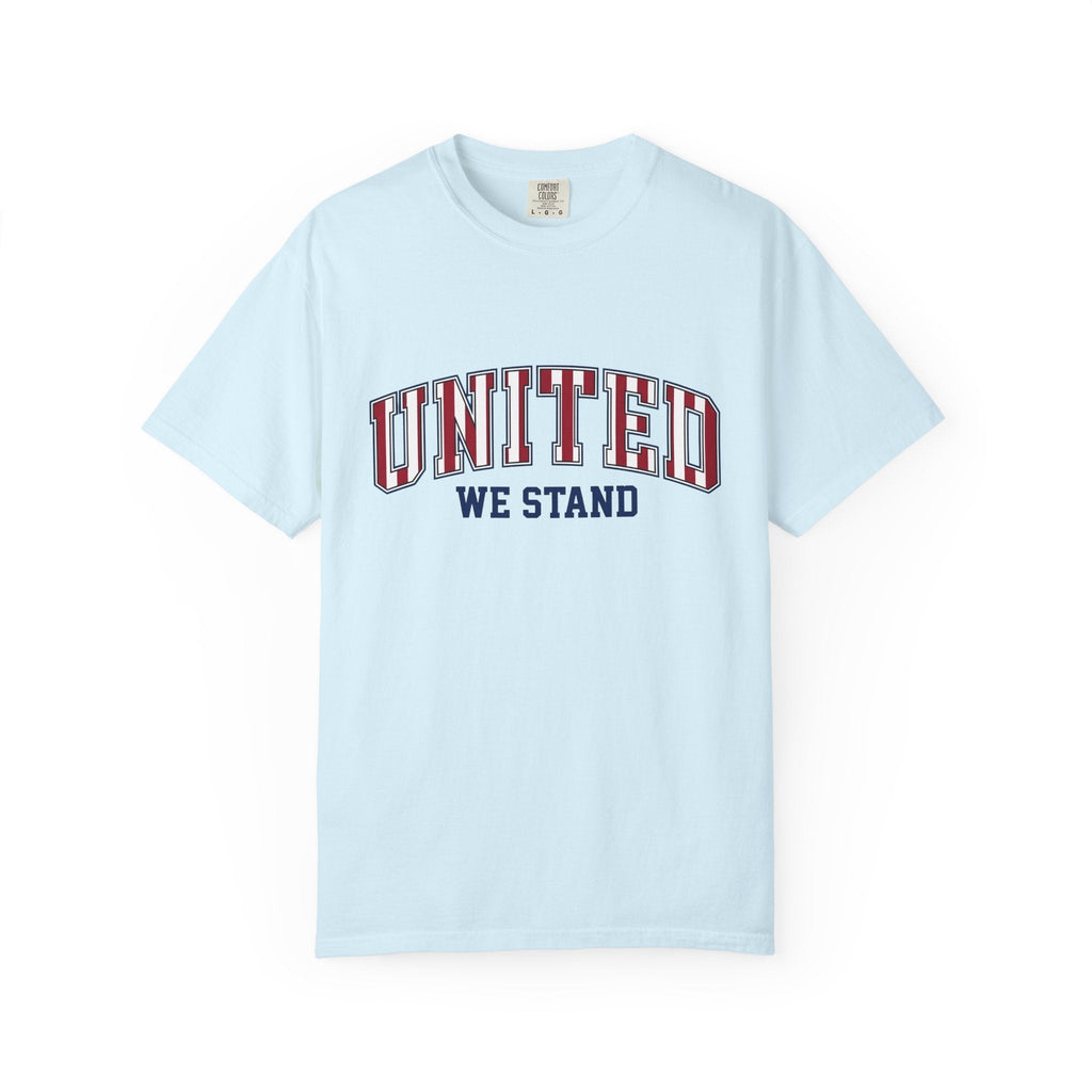 Patriotic Varsity Text Shirt America Holiday Gift Women product image 2