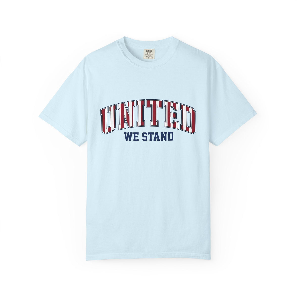 Patriotic Varsity Text Shirt America Holiday Gift Women product image 2