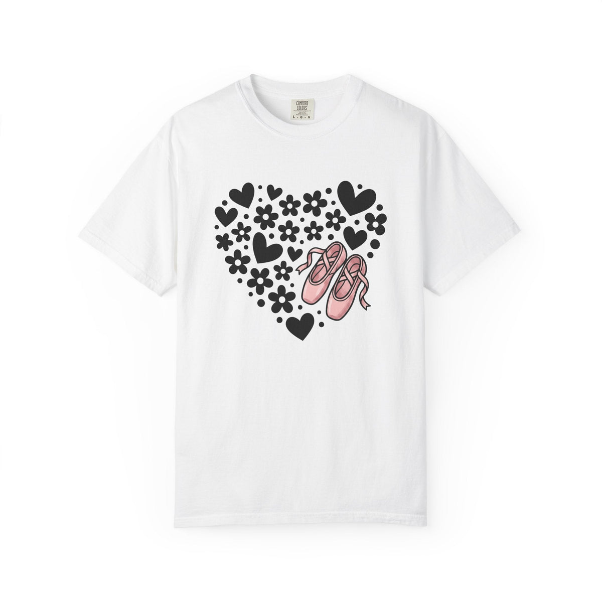 Ballet Shoes Shirt Moms Dance Gift for Women Cute Tee Pointe Shoes T-Shirt