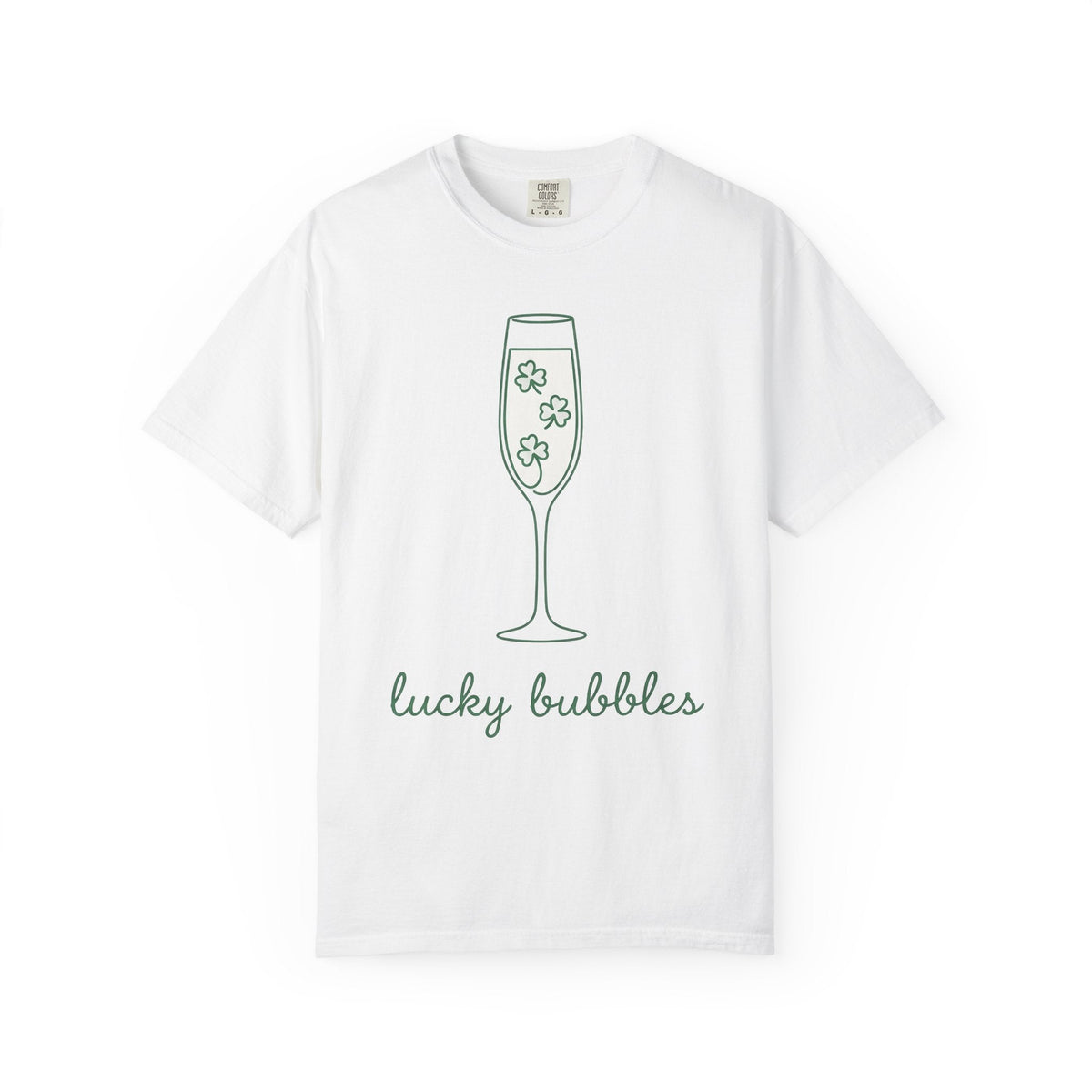 Champagne Flute Shirt St Patrick's Day Celebration Unisex product image 1