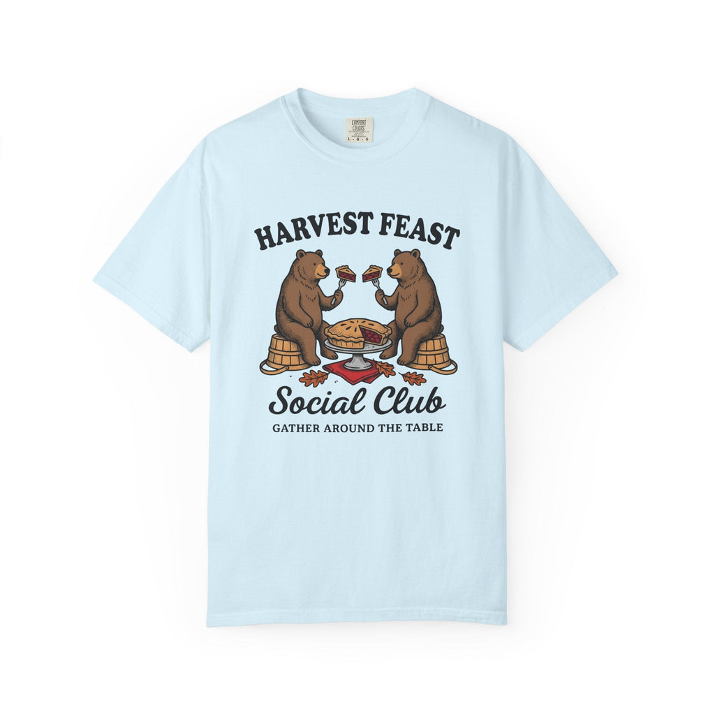 Bear Pie Vintage T-Shirt – Thanksgiving Harvest Autumn product image 2