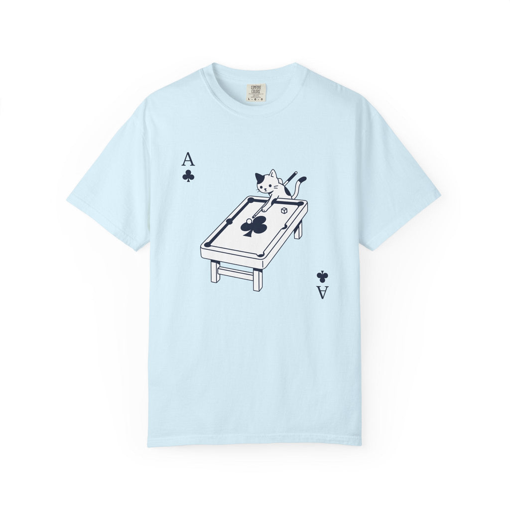 Cat Pool Table Shirt Gaming Unisex Gift Kawaii Tee Billiard product image 2