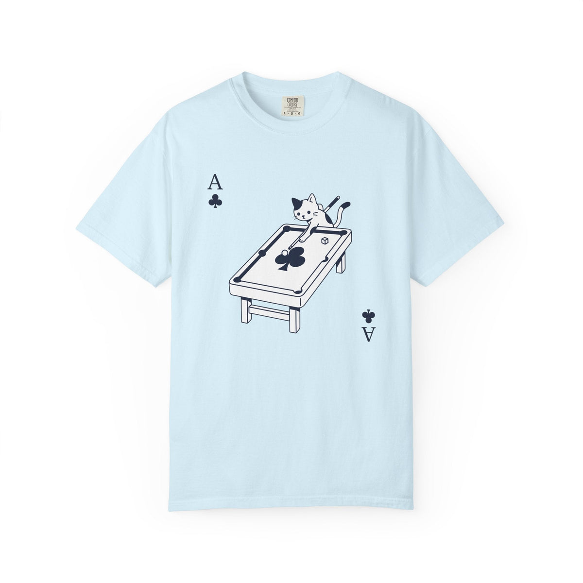 Cat Pool Table Shirt Gaming Unisex Gift Kawaii Tee Billiard product image 2