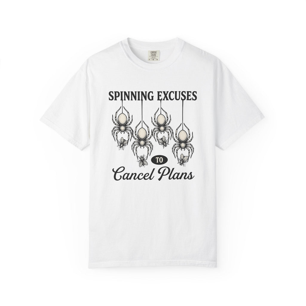 Spider Mysterious T-Shirt – Creepy Halloween Arachnid Art product image 1