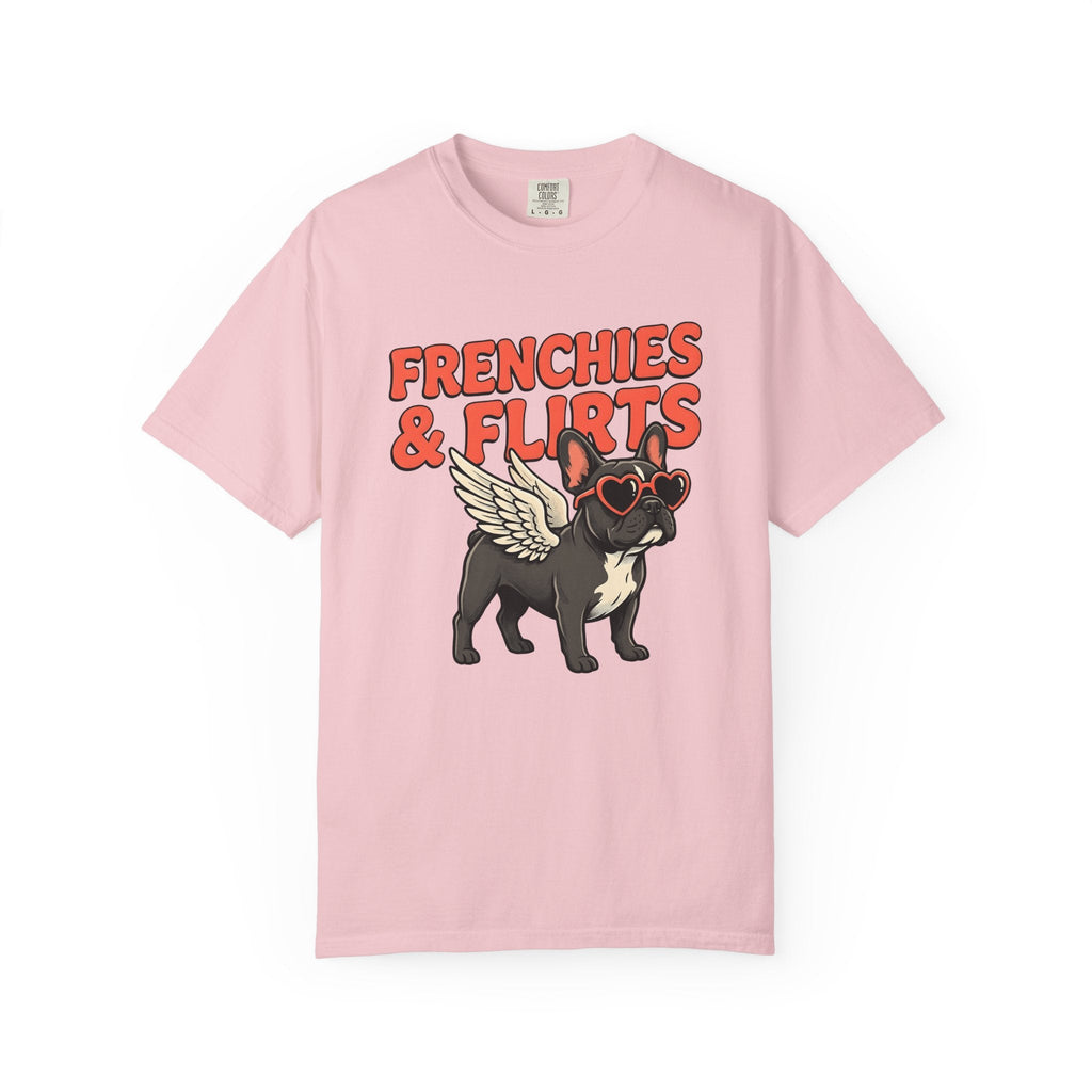 Frenchie Puppy Shirt Valentine's Day Pet Unisex Gift Sketch product image 3