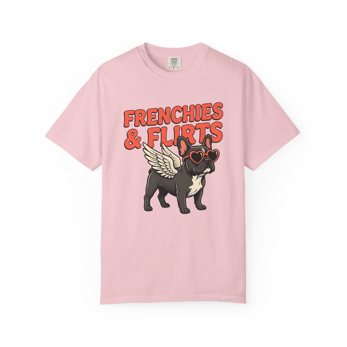 Frenchie Puppy Shirt Valentine's Day Pet Unisex Gift Sketch product image 3