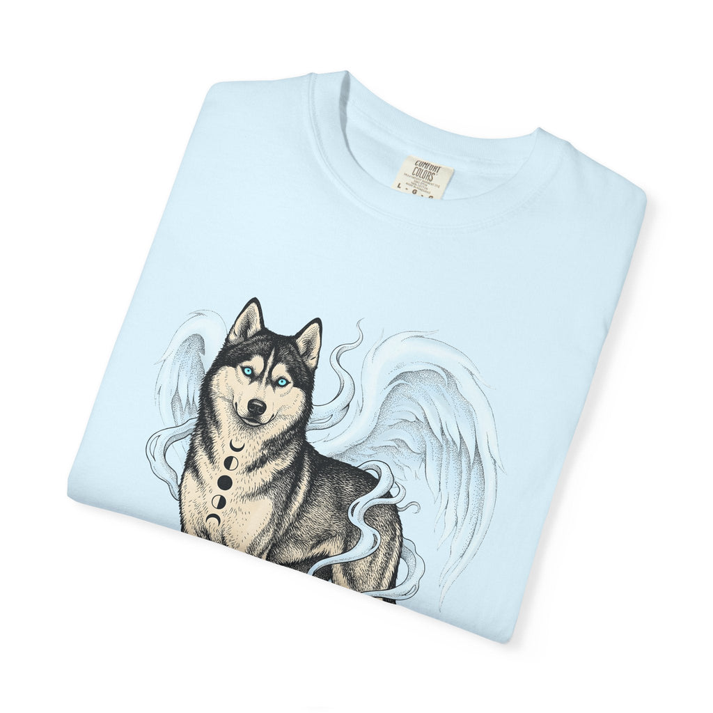 Husky Angel Shirt Dog Legend Unisex Gift Cartoon Tee product image 8