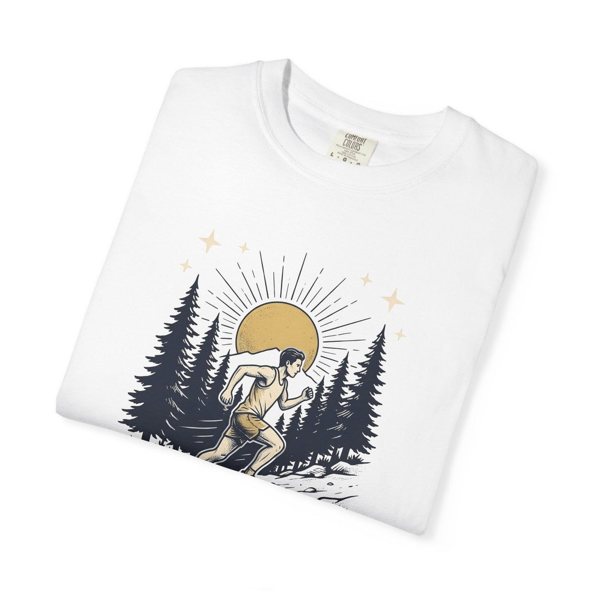Trail Running Shirt Camping Unisex Gift Retro Tee product image 5