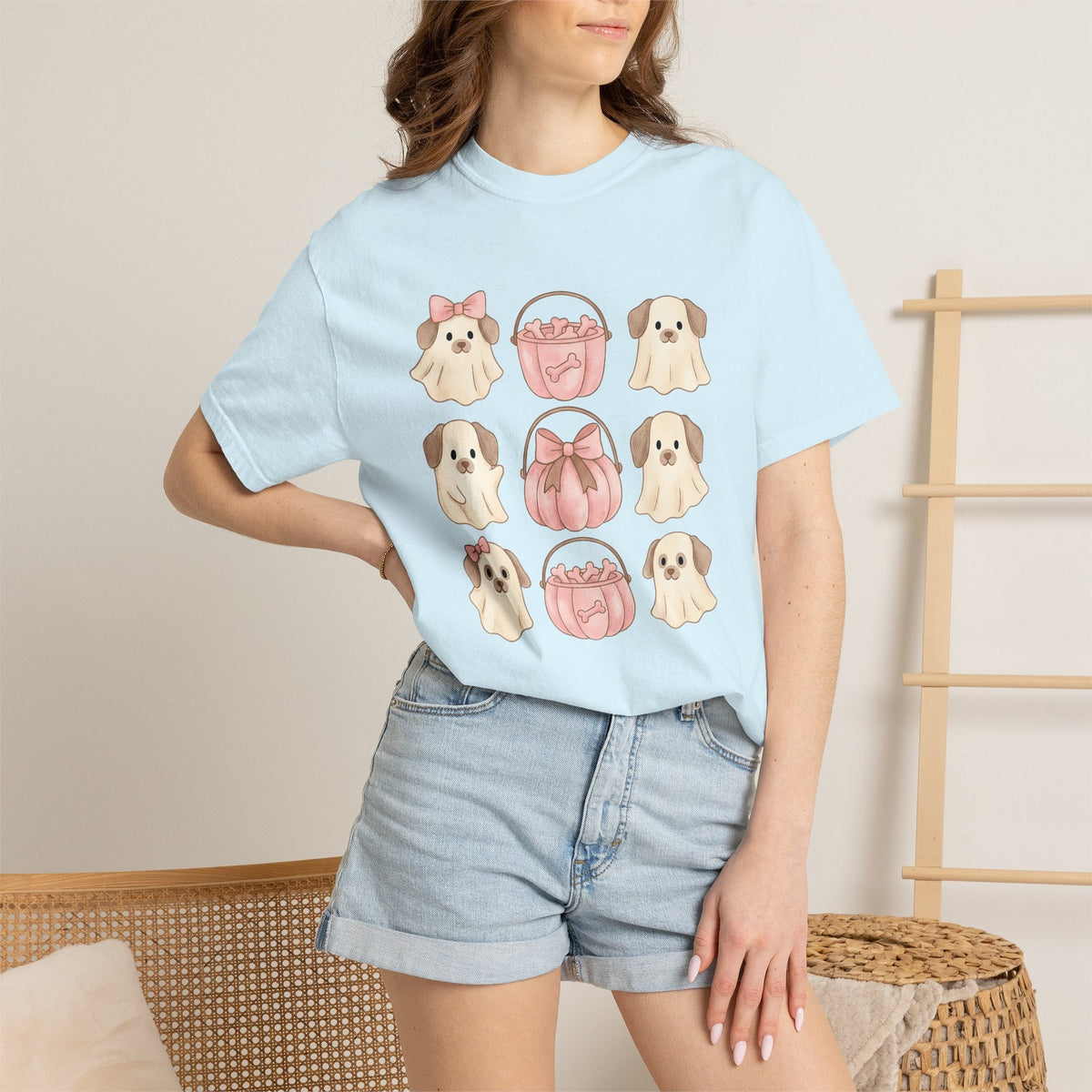 Halloween Dog Adorable T-Shirt – Spooky Pup Mom Design product image 10