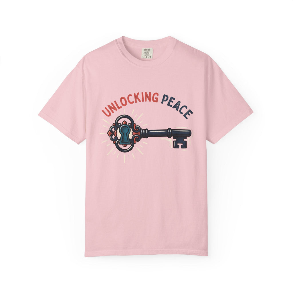 Vintage Key Shirt Boho Chic Spiritual Unisex Gift Hand product image 3
