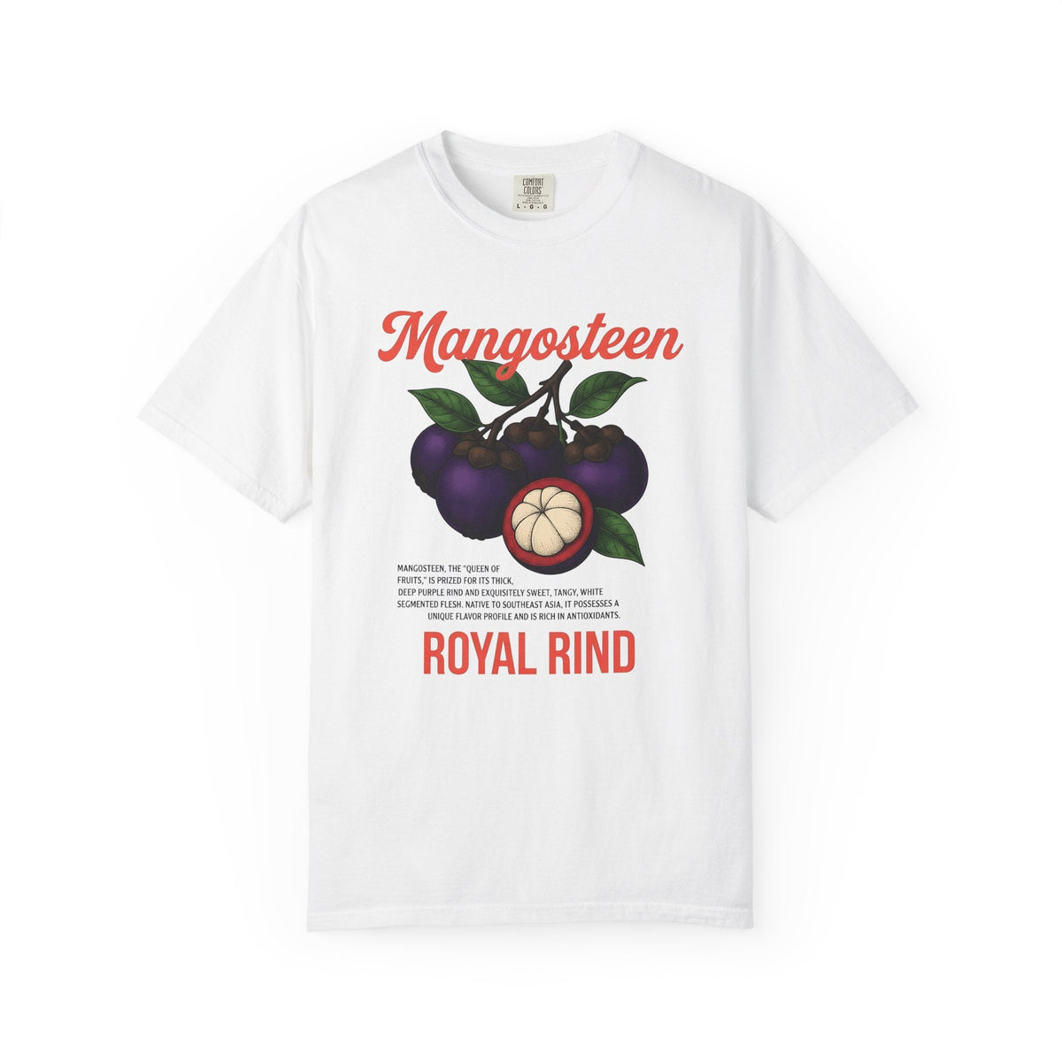 Mangosteen Fruit Shirt Kitchen Unisex Gift Hand Drawn Tee product image 1