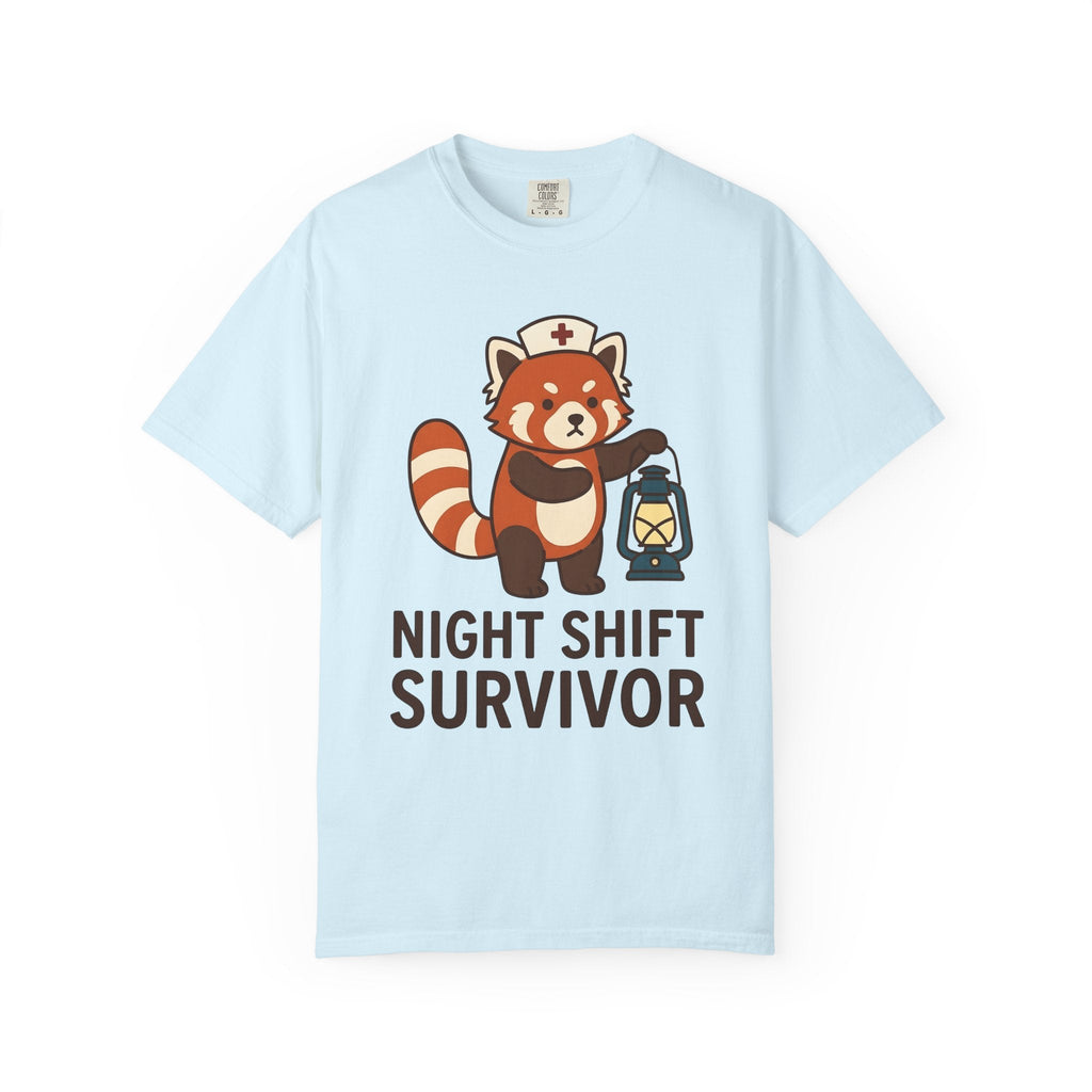 Red Panda Nurse Shirt Nurses Wildlife Unisex Gift Chibi Tee product image 2