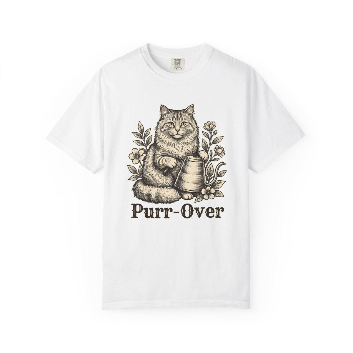 Kitty Coffee Brewer Shirt Creatures Unisex Gift Classic Tee product image 1