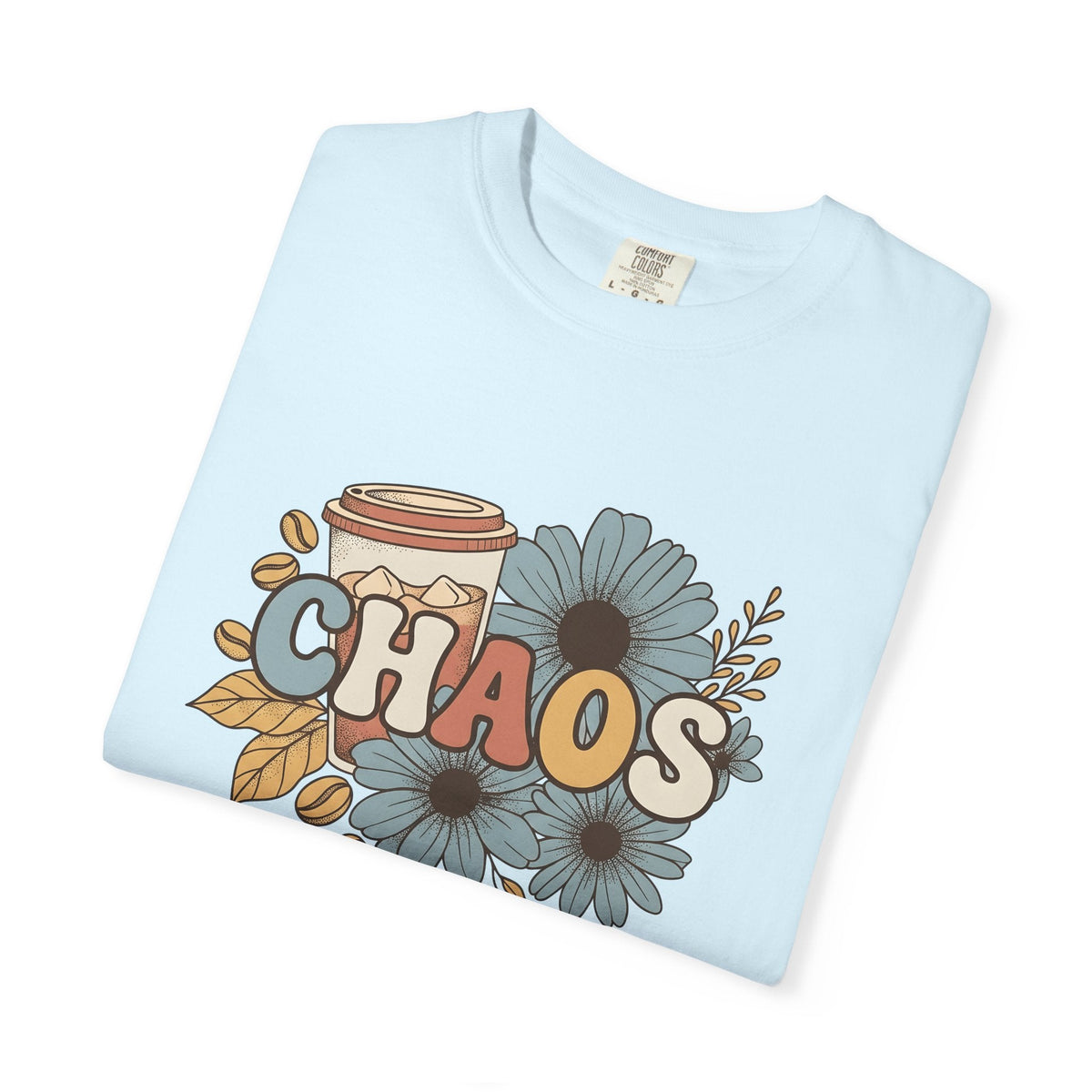 Coffee Cup Floral Shirt Mom Coffee Gift for Women Boho Tee Mug T-Shirt Mother