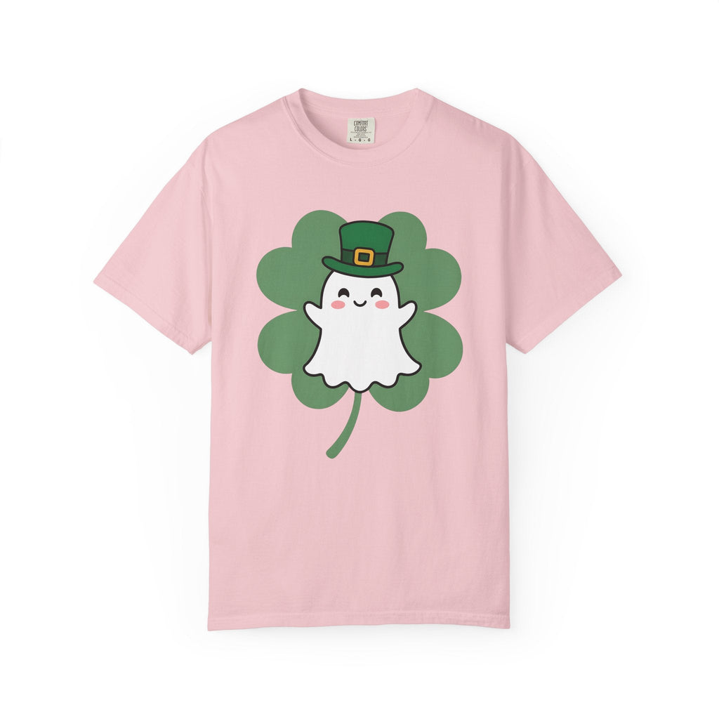 Ghost Clover Shirt St Patrick's Day Halloween Unisex Gift product image 3