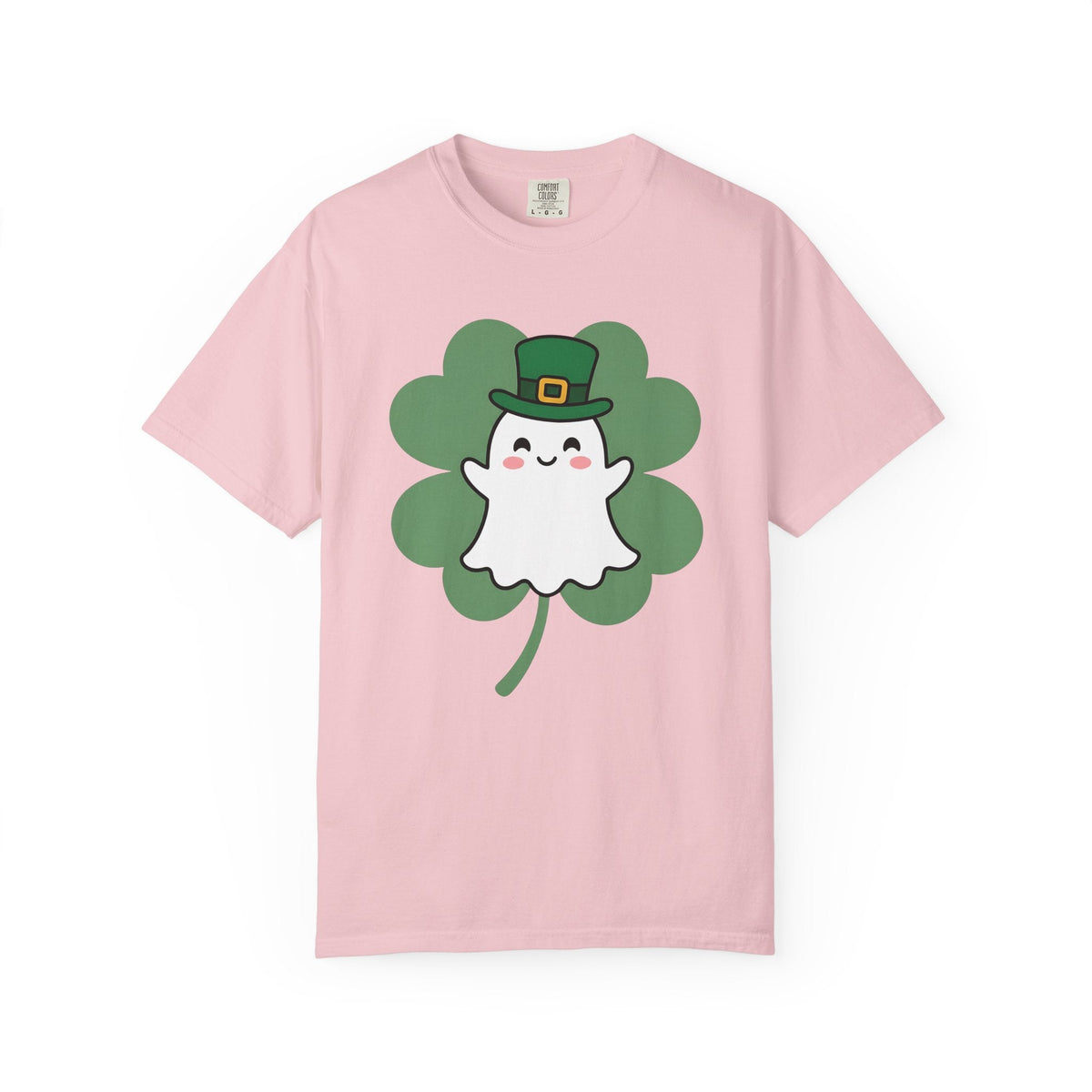 Ghost Clover Shirt St Patrick's Day Halloween Unisex Gift product image 3