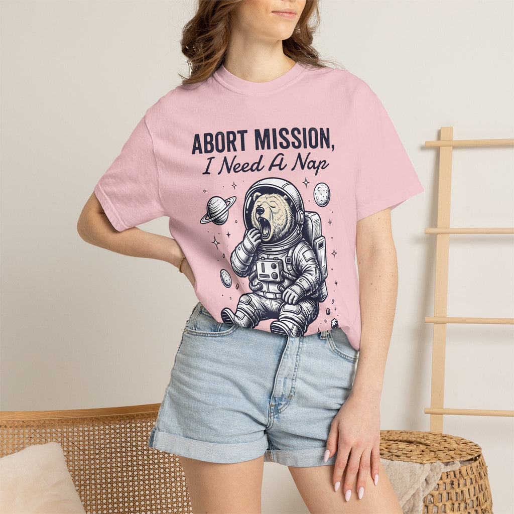 Astronaut Teddy Bear Cartoon T-Shirt – Funny Space Animal product image 12
