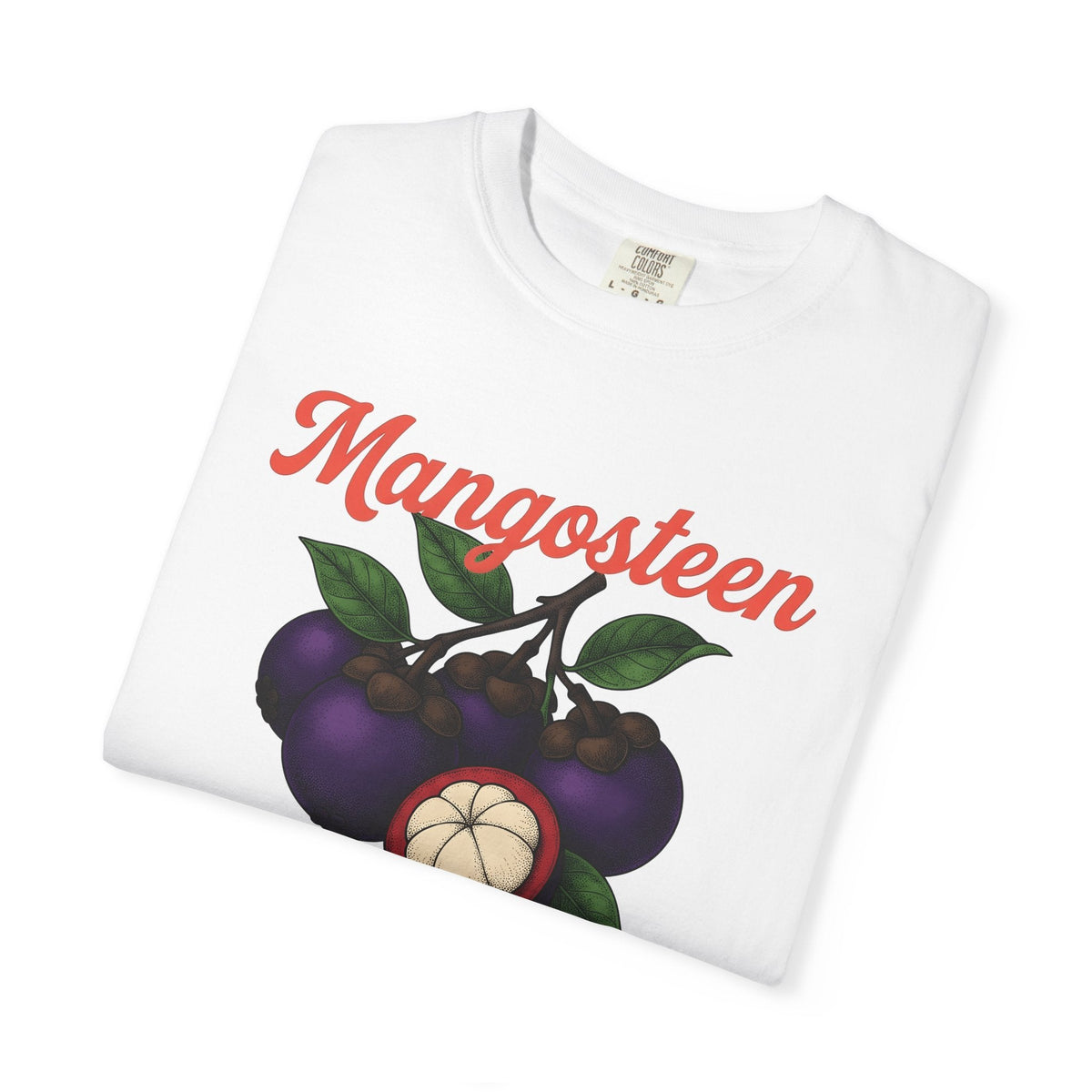 Mangosteen Fruit Shirt Kitchen Unisex Gift Hand Drawn Tee product image 5