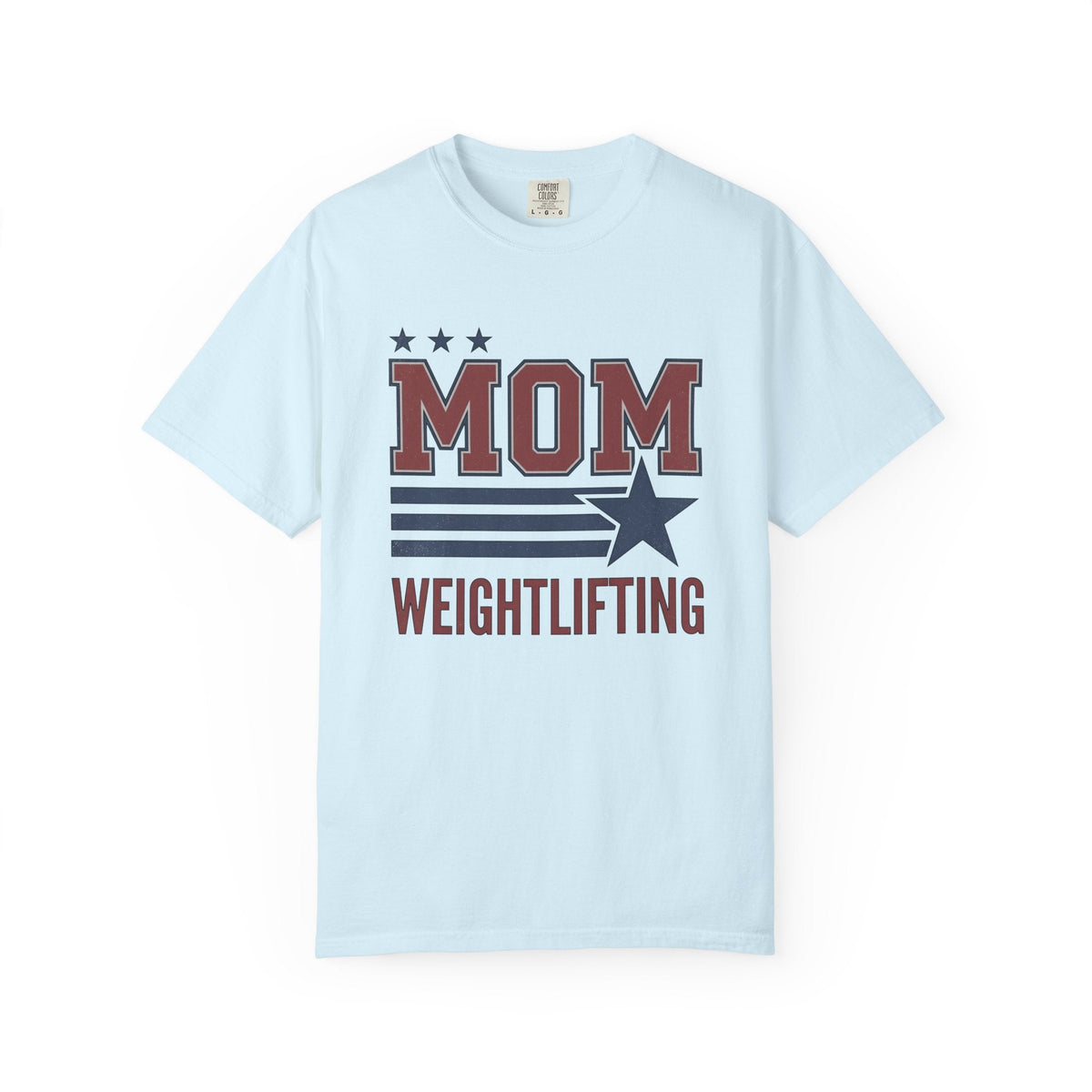 Stars Stripes Shirt Mom Fitness Gift for Women Bold Tee product image 2