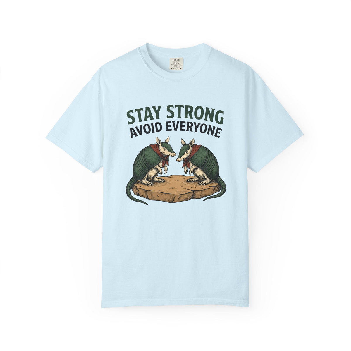 Armadillo Illustration Shirt Boho Chic Wildlife Unisex Gift product image 2