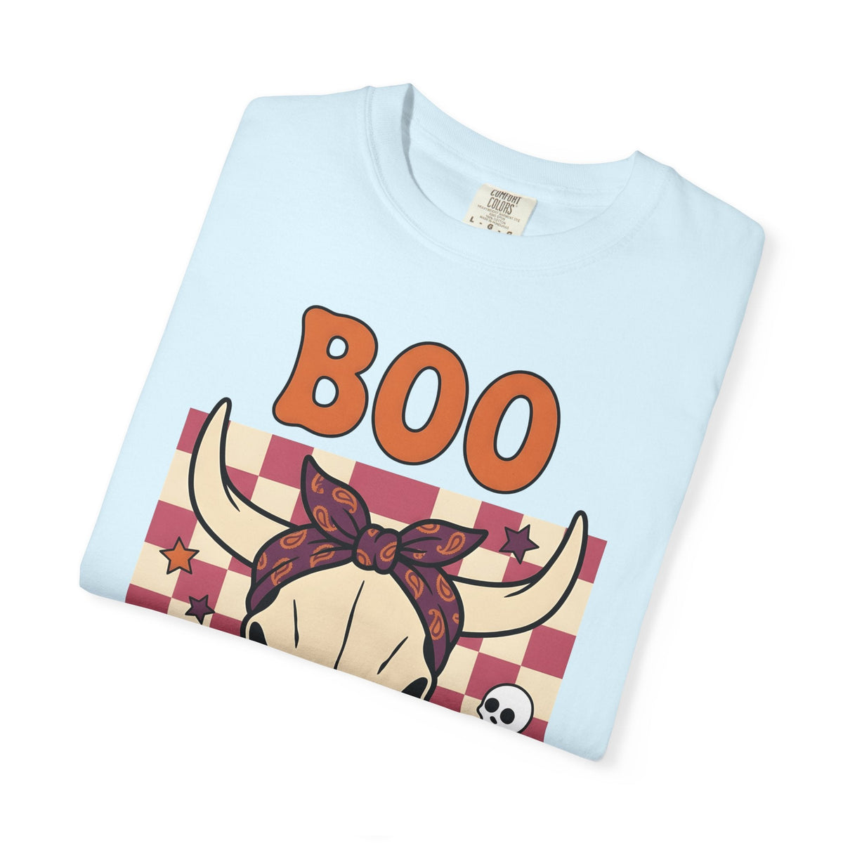 Cow Skull Shirt Cowgirl Western Gift for Women Cartoon Tee product image 8