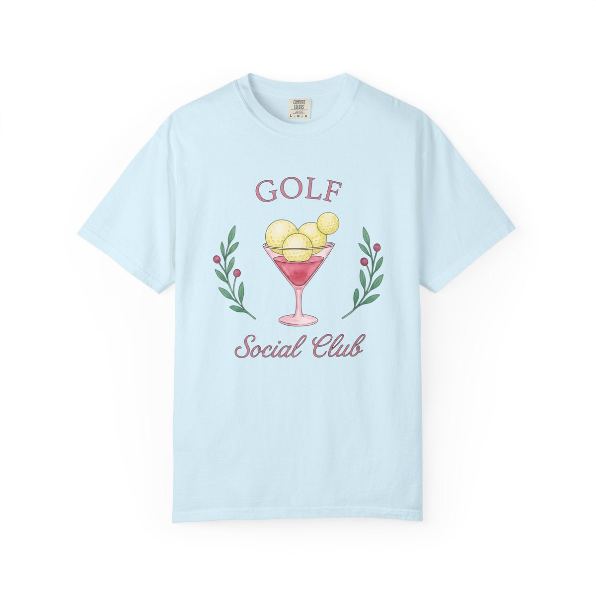 Golf Drink Shirt Joke Unisex Gift Hand Painted Tee Cocktail product image 2