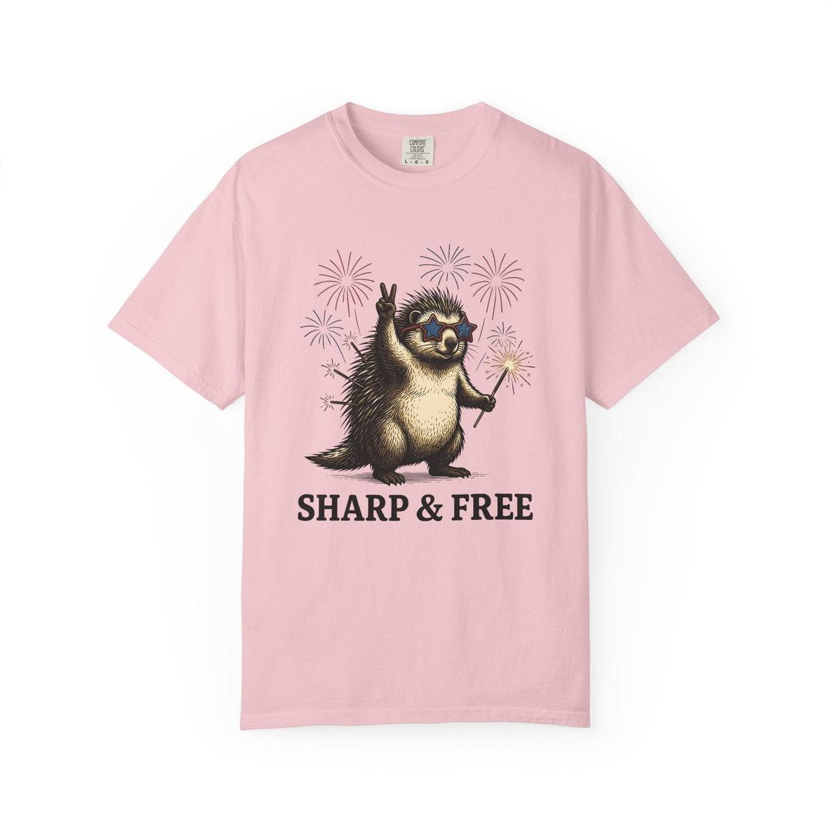 Porcupine Shirt 4th Of July Independence Gift Women Classic product image 3