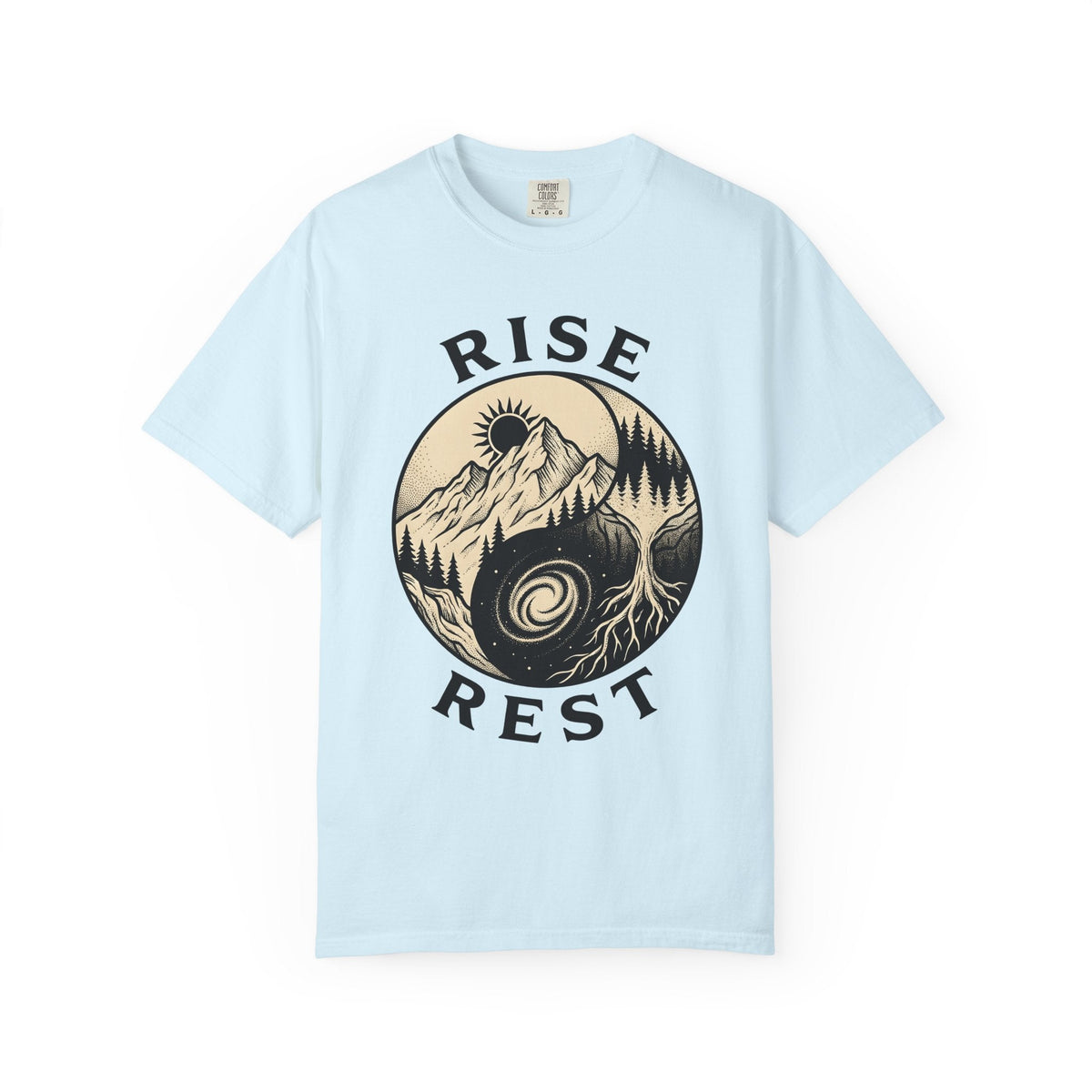 Mountain Yin Yang Shirt Sports Environment Unisex Gift product image 2