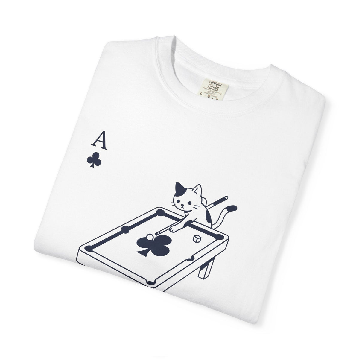 Cat Pool Table Shirt Gaming Unisex Gift Kawaii Tee Billiard product image 5