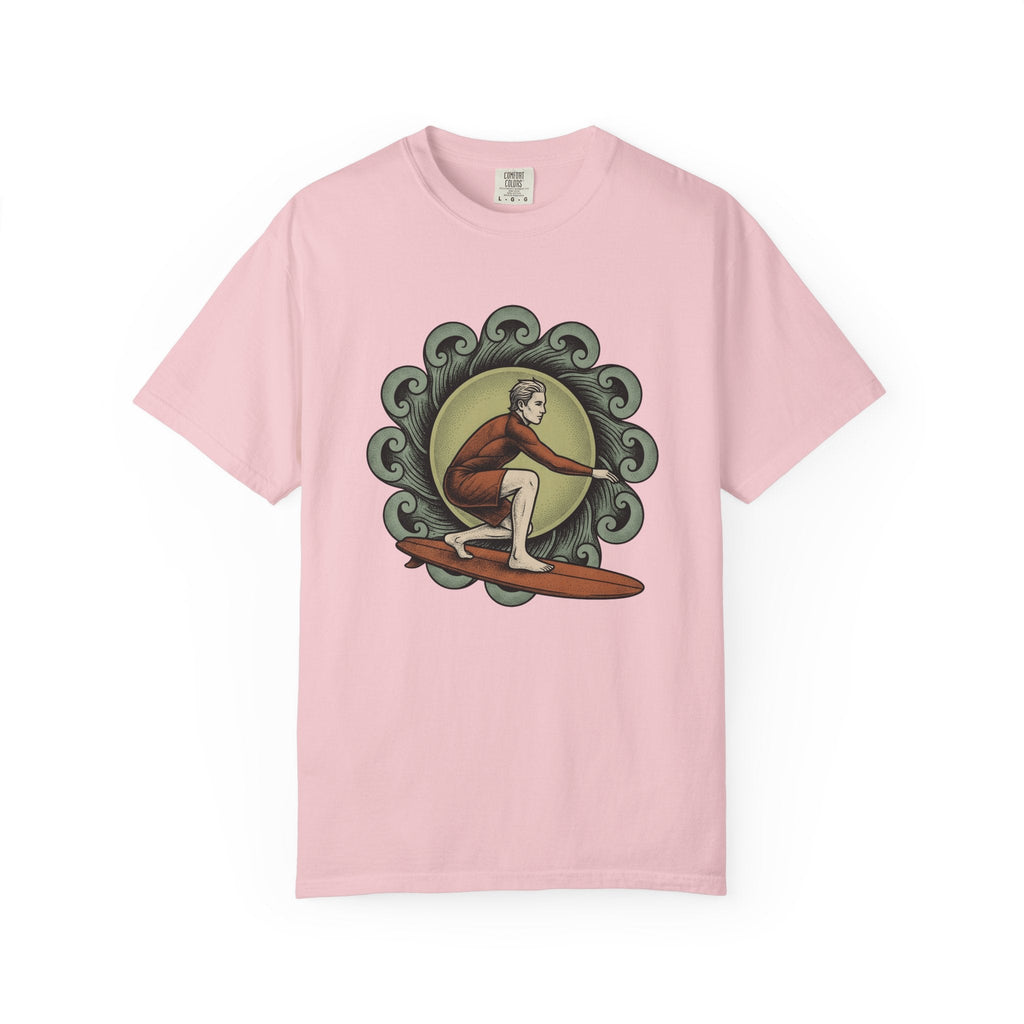 Surfer Shirt Sports Shore Gift Women Hand Drawn Tee product image 3