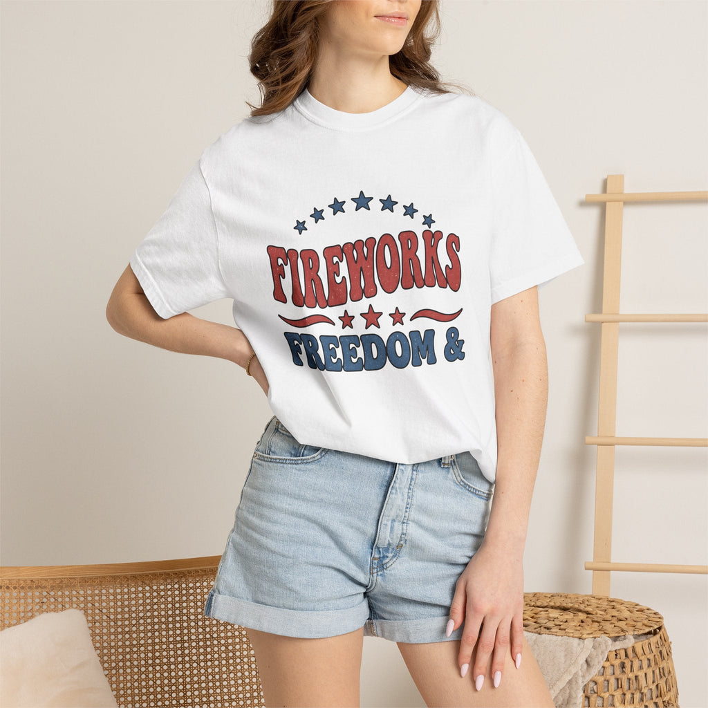 Patriotic Star Shapes Shirt America Festival Unisex Gift product image 6