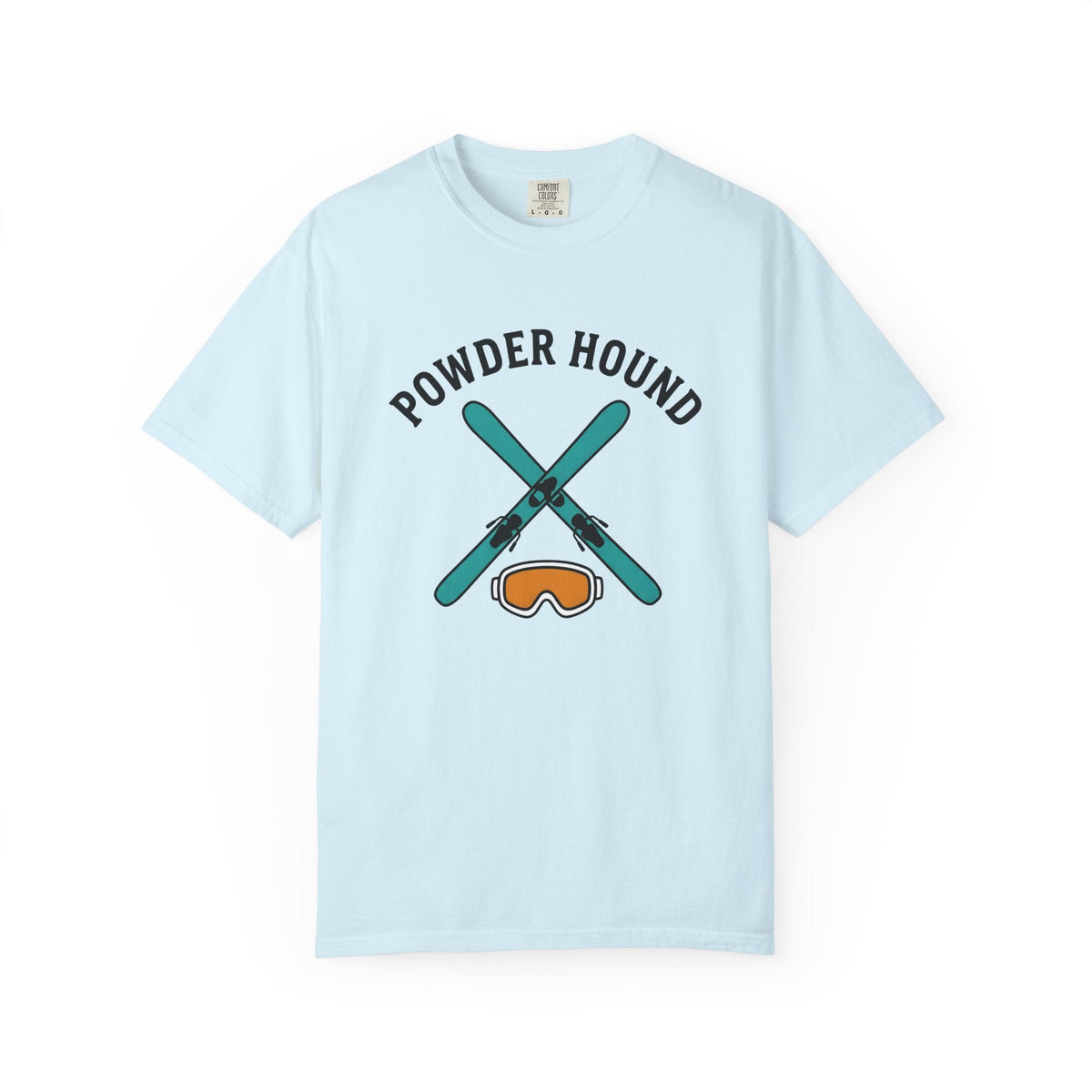 Crossed Snow Skis Shirt Skiing Ice Unisex Gift Sleek Tee product image 2