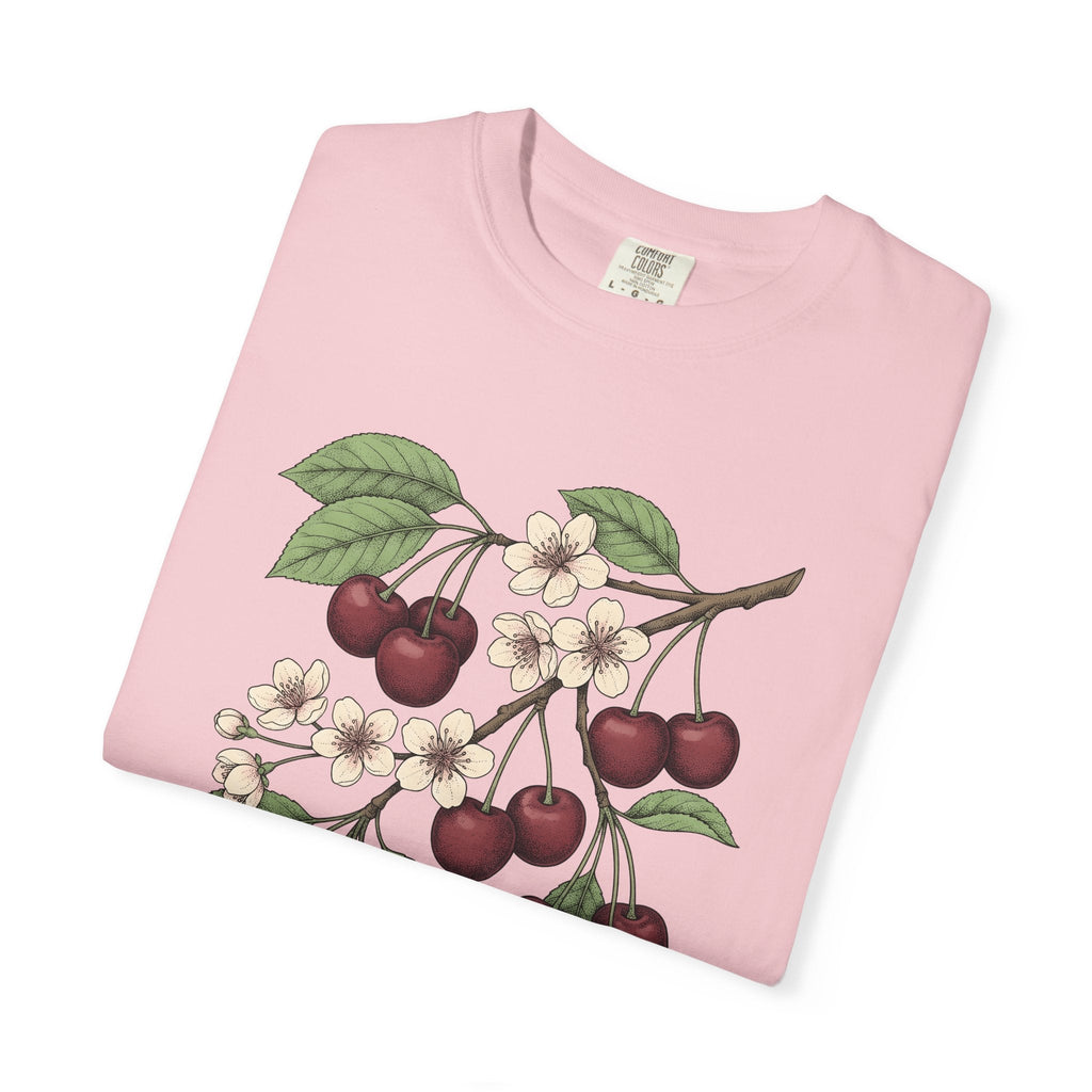 Cherry Sprig Shirt Fruit Plant Unisex Gift Garden Art Tee product image 11