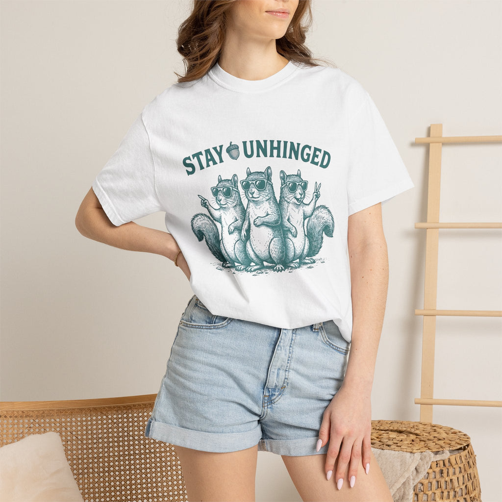 Squirrel Trio Shirt Funny Animal Unisex Gift Hand Drawn Tee product image 6
