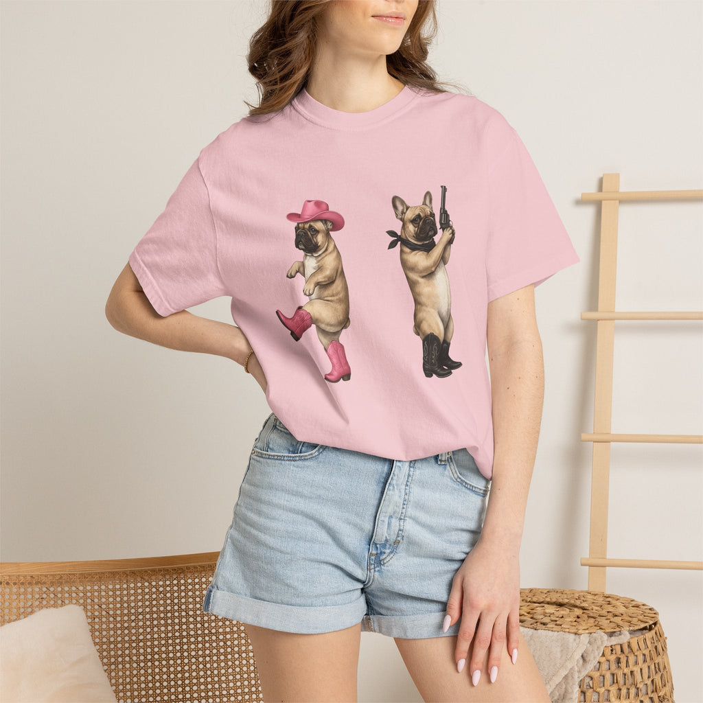 French Bulldog Shirt Cowgirl Animal Gift for Women Lifelike product image 12