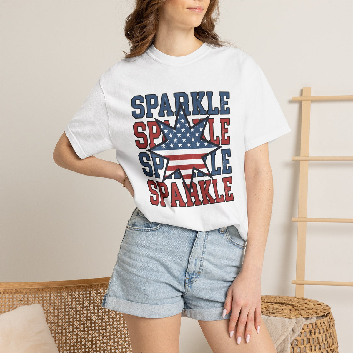 American Star Shirt 4th Of July Independence Gift Women product image 6