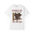 Leather Saddle Shirt Cowgirl Winter Gift for Women Classic product image 1