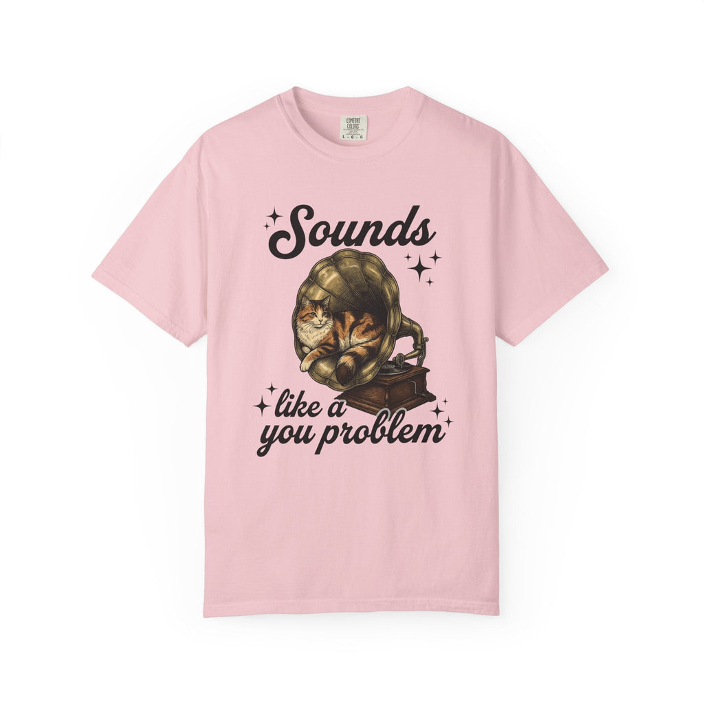 Cat Gramophone Shirt Music Unisex Gift Vintage Tee product image 3