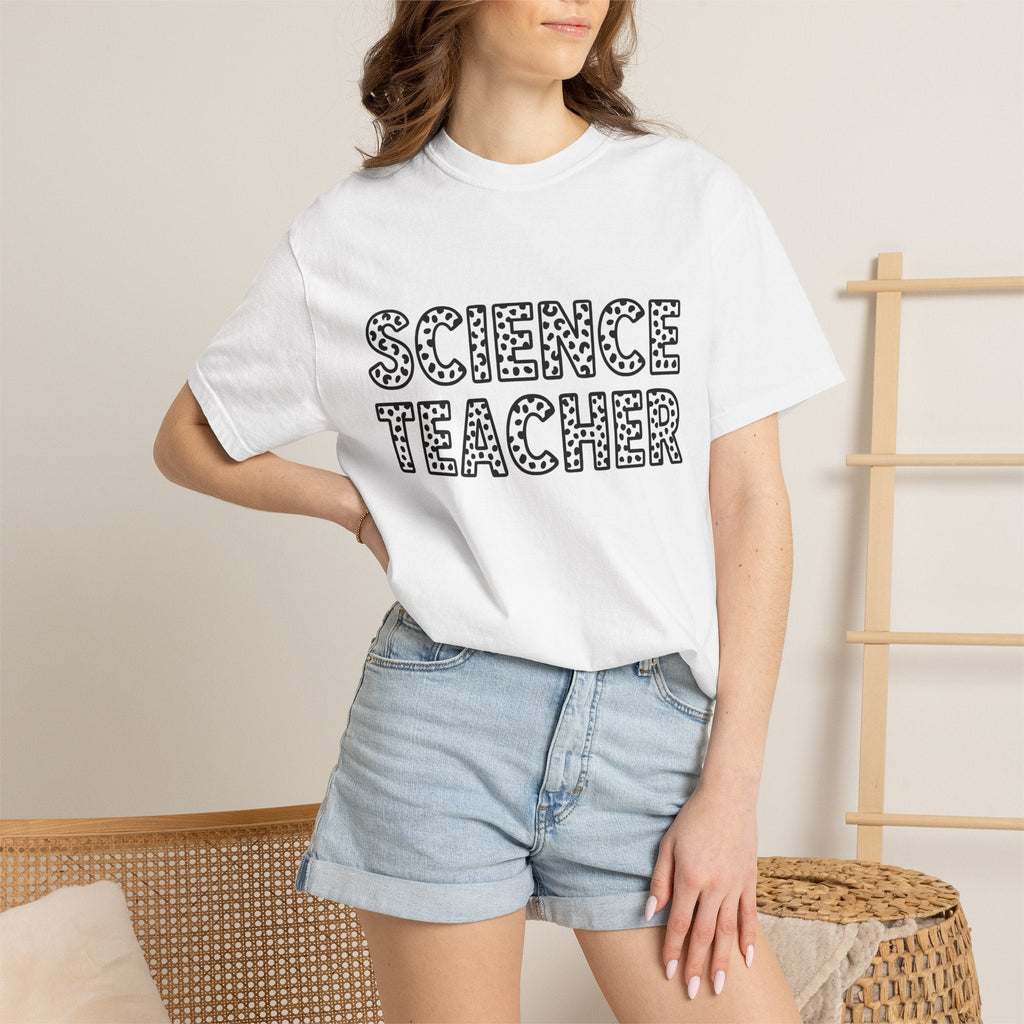 Polka Dot Lettering Bright T-Shirt – Fun Teacher School product image 6