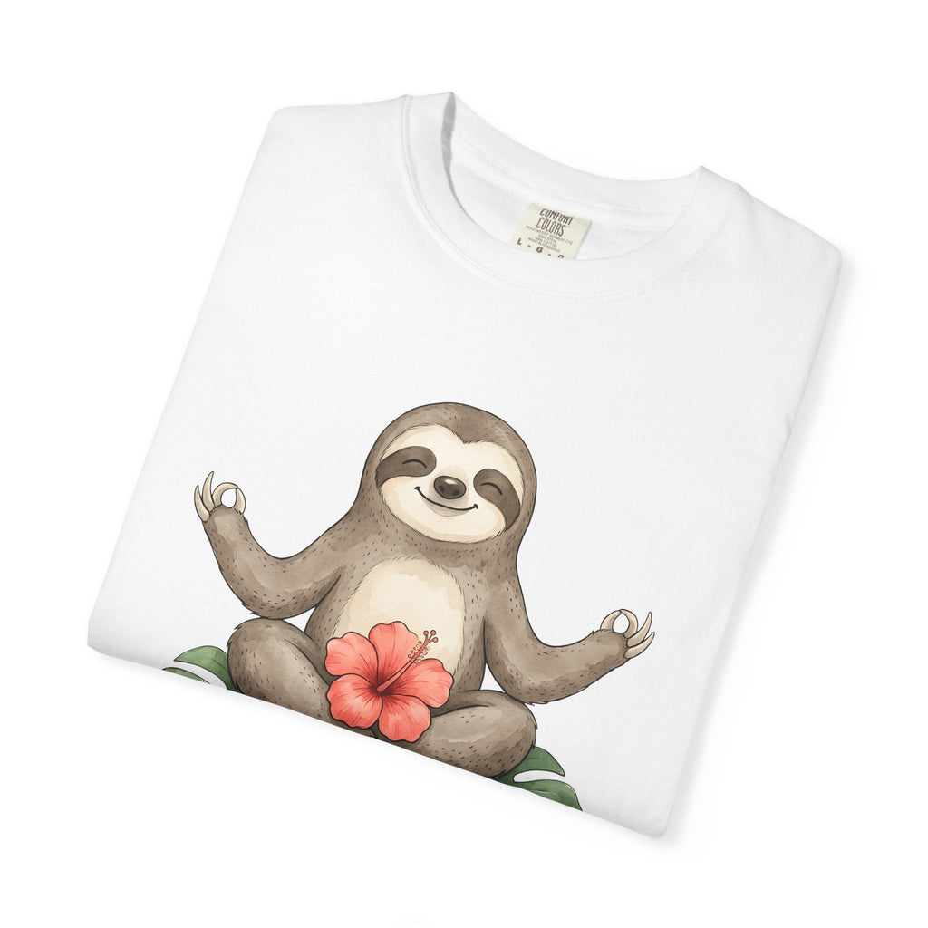 Sloth Yoga Shirt Animal Unisex Gift Whimsical Tee Slow product image 5