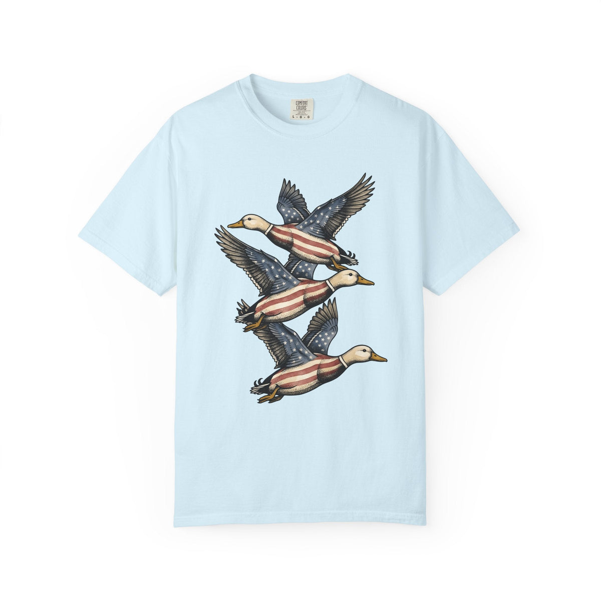 Patriotic Mallards Shirt 4th Of July Nature Gift Women product image 2