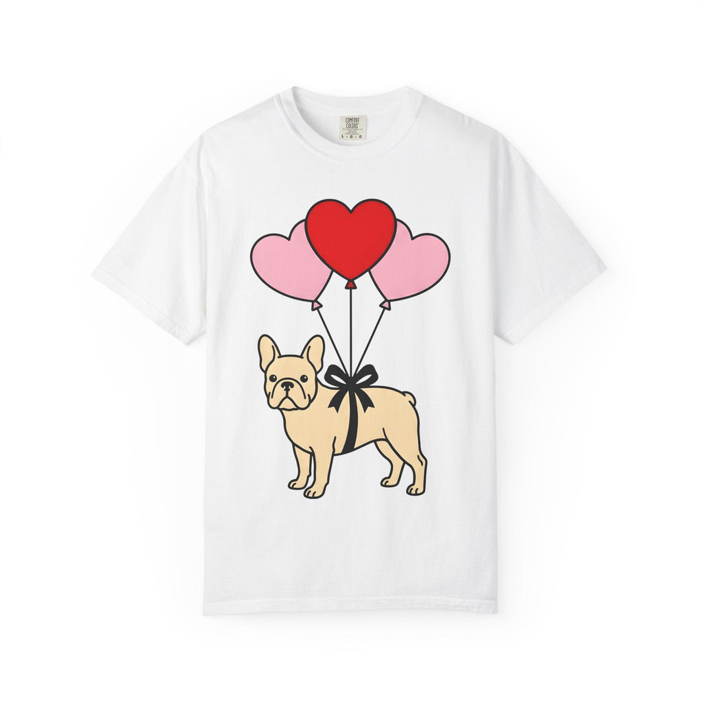 French Bulldog Shirt St. Valentine's Day Puppies Unisex product image 1