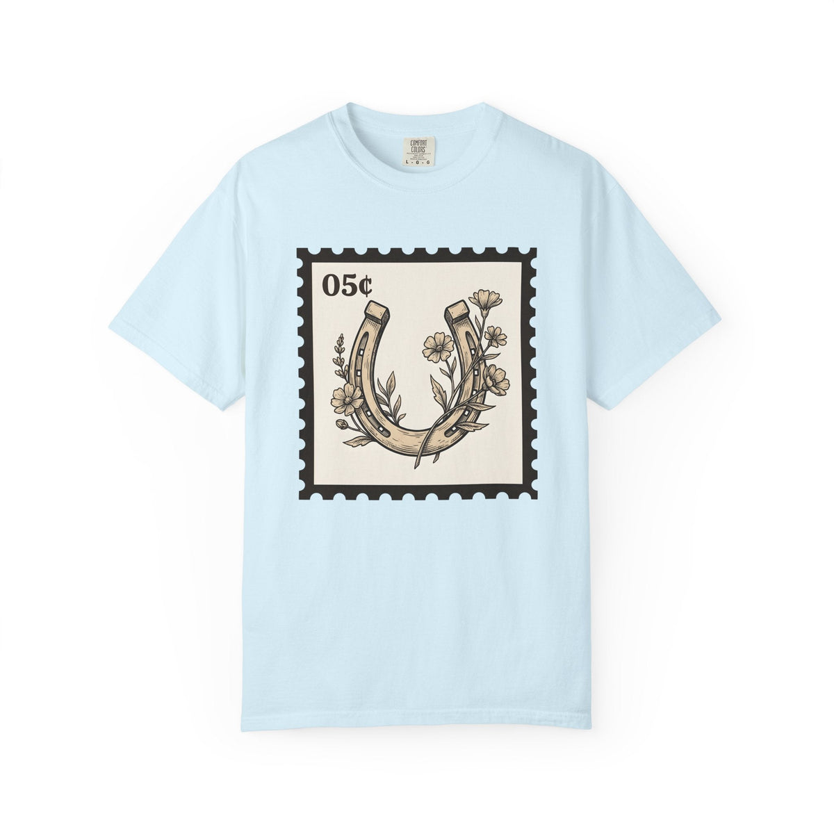 Horseshoe Floral Shirt Cowgirl Western Gift Women Boho Tee product image 2