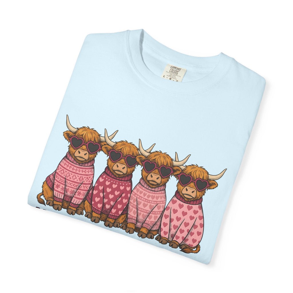 Highland Cattle Shirt St. Valentine's Day Pets Unisex Gift product image 8