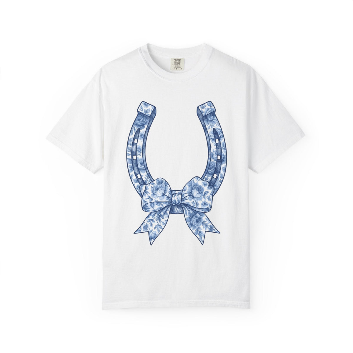 Horseshoe Ribbon Shirt Cowgirl Cowboy Gift for Women product image 1