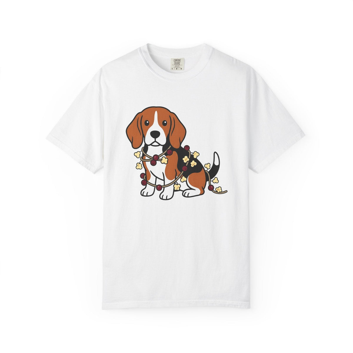 Beagle Hound Shirt Dog Holiday Decor Unisex Gift Animated product image 1